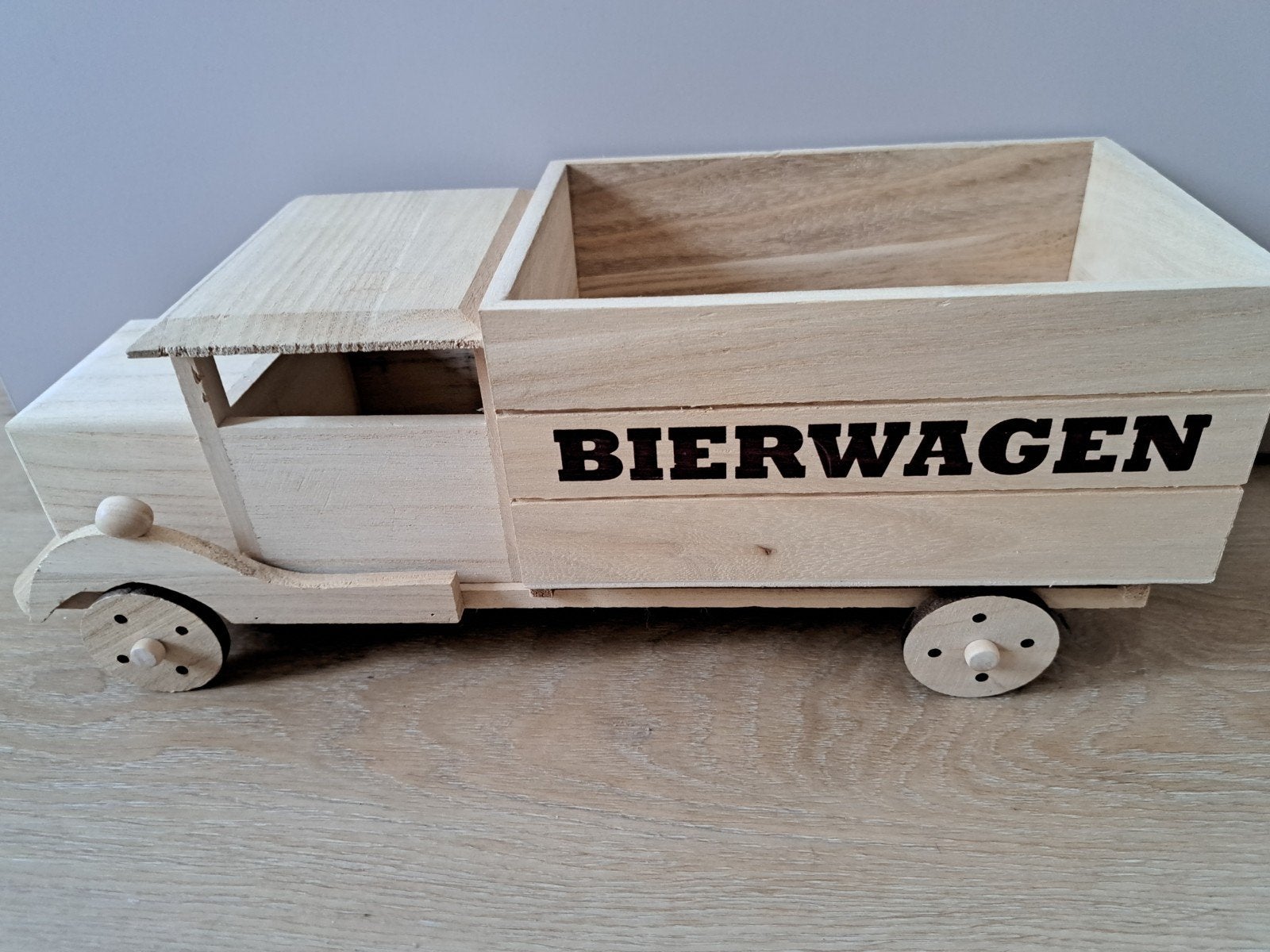 Houten Vrachtwagen  Bierwagen, Ophalen of Verzenden, Bus of Vrachtwagen, Overige merken
