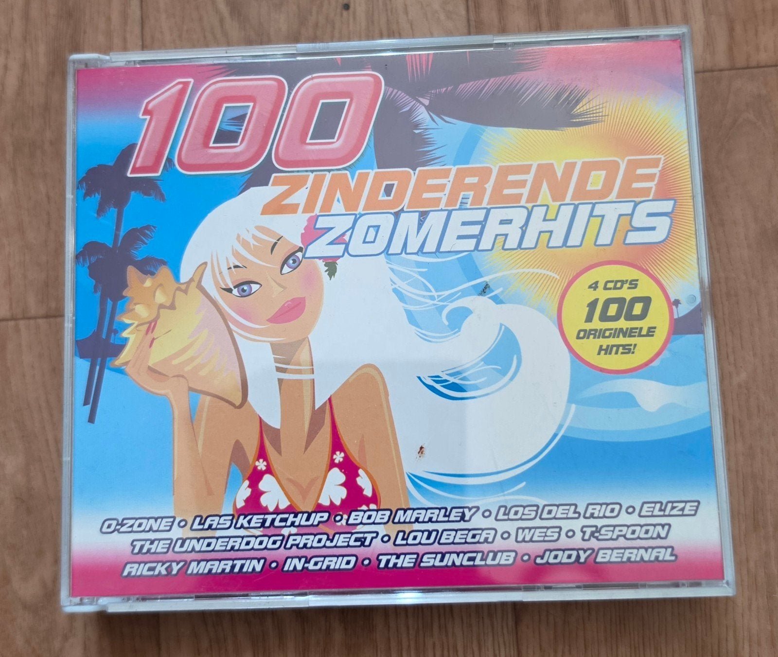100 Zinderende ZomerHits (4 Cdbox), Ophalen of Verzenden, Zo goed als nieuw, Pop
