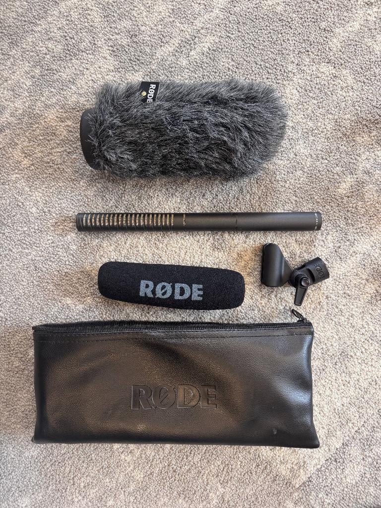 Rode NTG2 Condensator Richtmicrofoon, Muziek en Instrumenten, Microfoons, Ophalen, Zo goed als nieuw, Studiomicrofoon