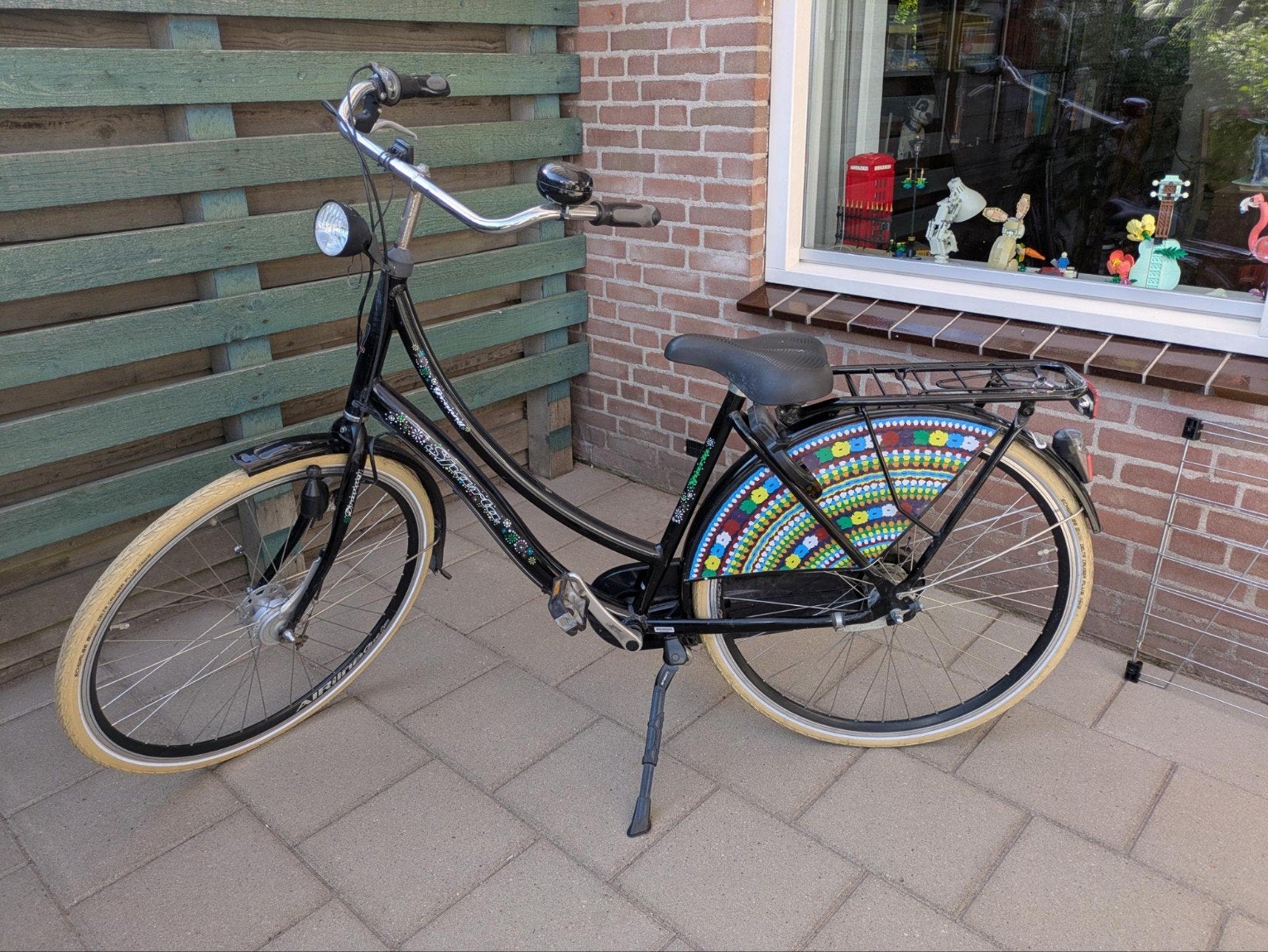 Damesfiets Sparta Granny, Fietsen en Brommers, Fietsen | Dames | Omafietsen, Ophalen, Terugtraprem, Sparta, Gebruikt