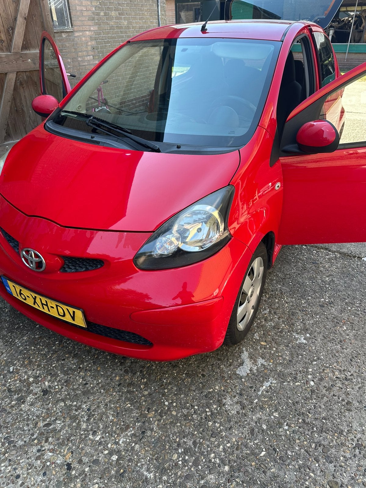 Toyota Aygo 1.0 NIEUWE APK 12V Vvt-i 5DRS 2007 Rood, Ophalen, Nieuw, Toyota