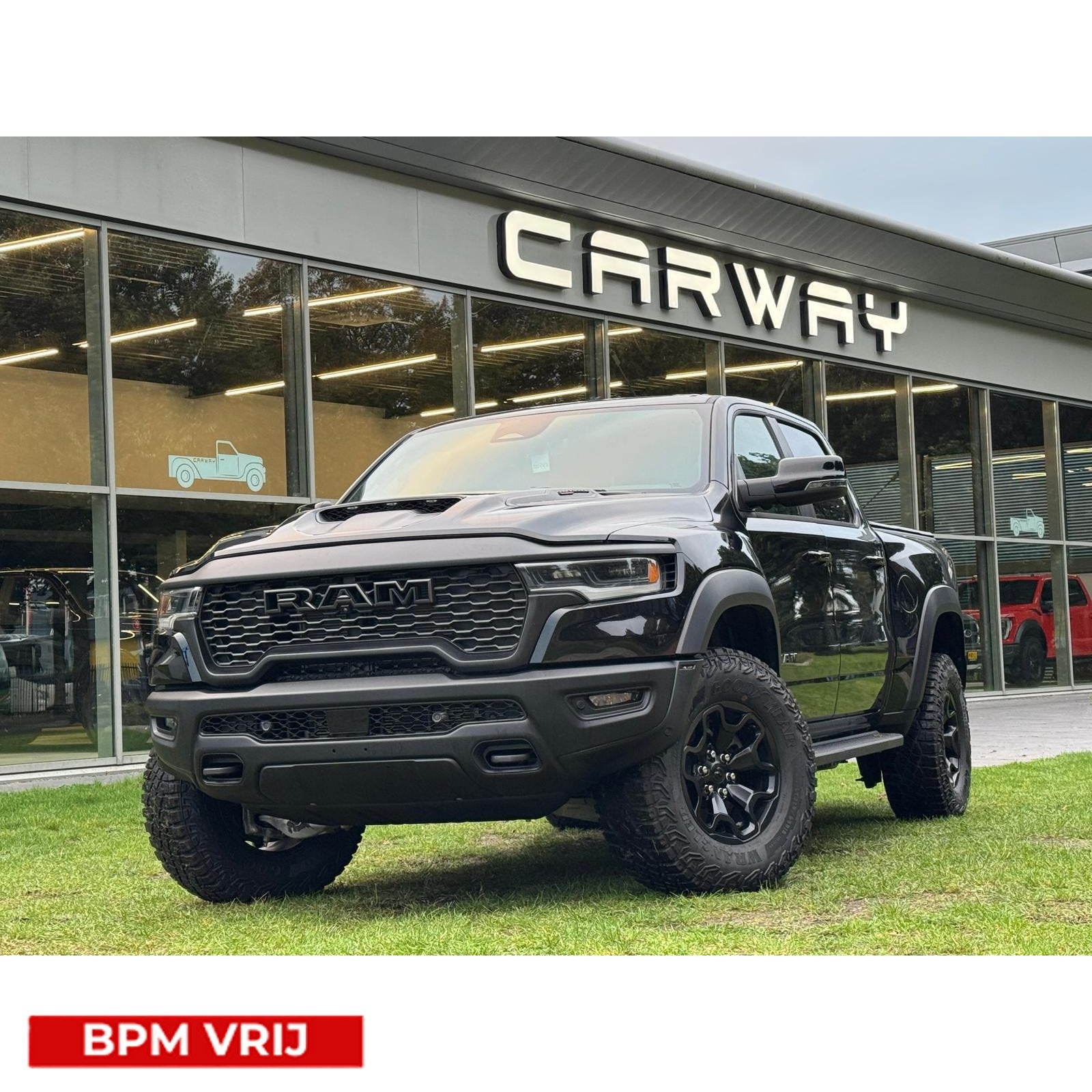 Dodge Ram 1500 3.0 Hurricane HIGH OUTPUT RHO BPM-VRIJ, Auto's, Dodge, Automaat, Gebruikt, Zwart, 2993 cc