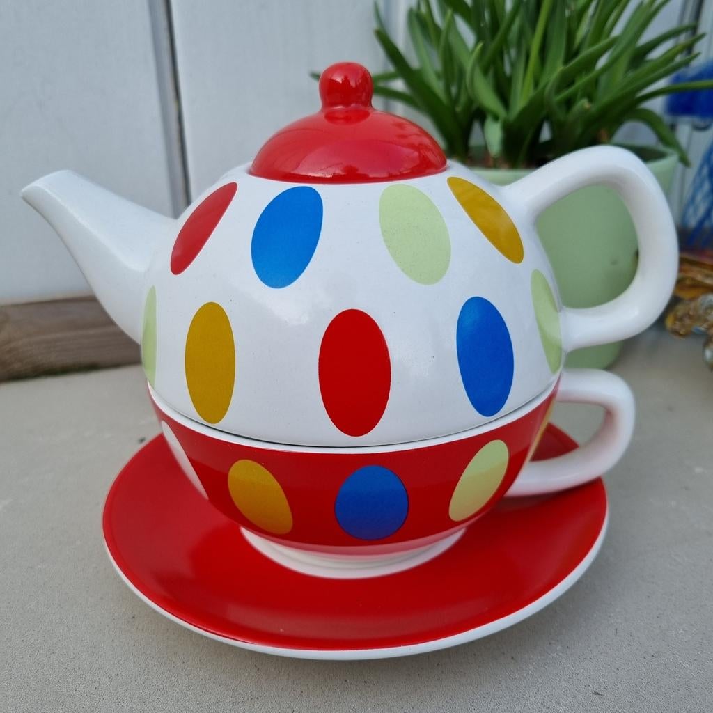 Tea for one setje, Ophalen