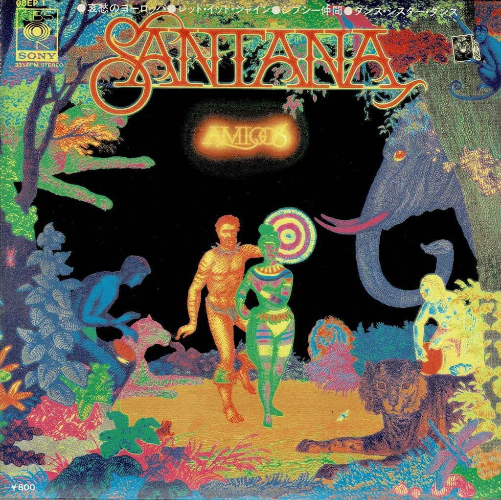Santana – Amigos (EP, Japan 1976), Gebruikt, 7 inch, EP, Rock en Metal