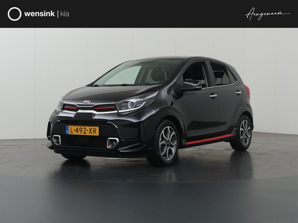 Kia Picanto 1.0 DPi GT-Line | Navigatie | Parkeercamera | Le, Auto's, Voorwielaandrijving, Gebruikt, 4 stoelen, Automatische klimaatregeling