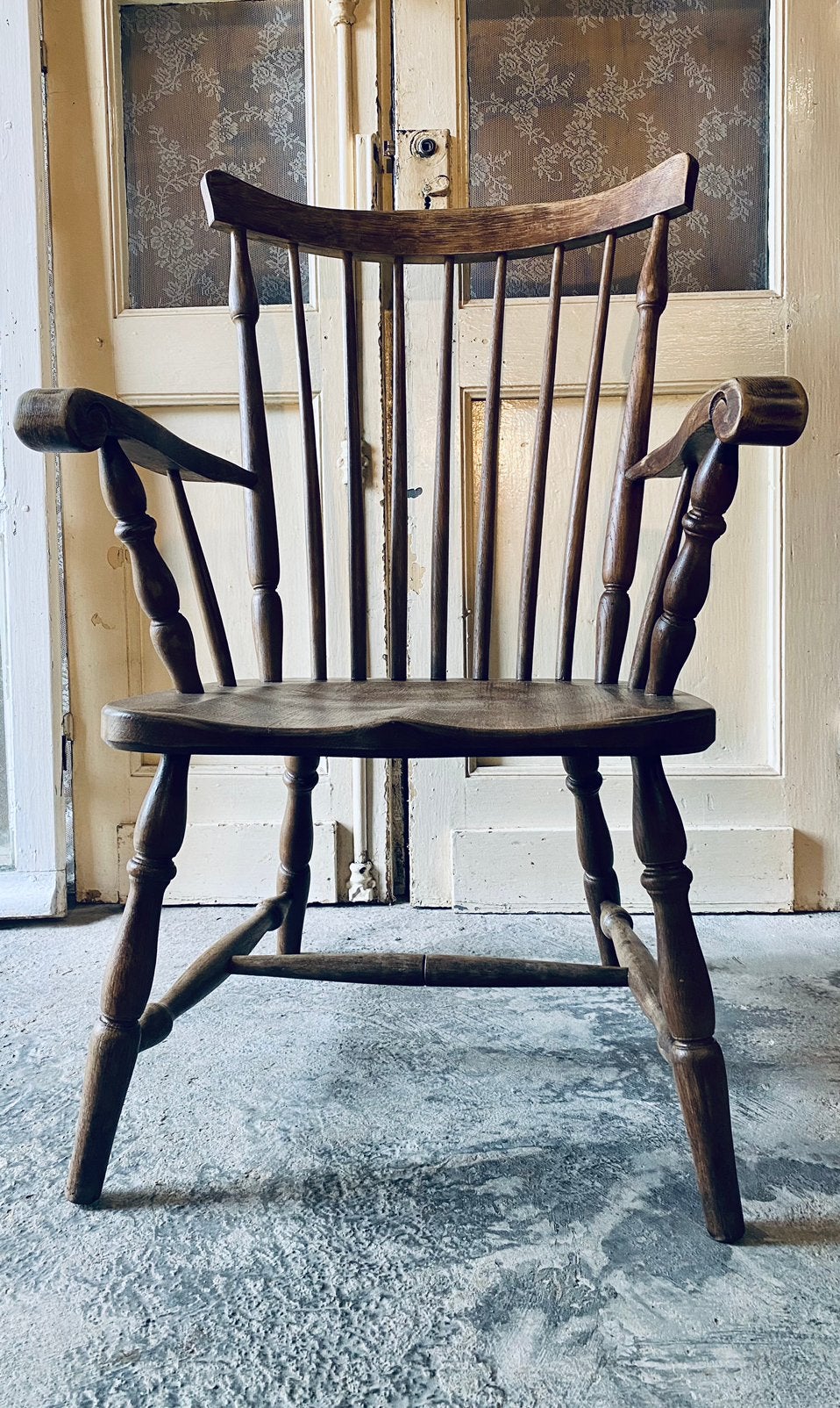 SALE: Antieke Windsor Chair. Spijlen Stoel., Huis en Inrichting, Ophalen, Gebruikt, -, Vintage