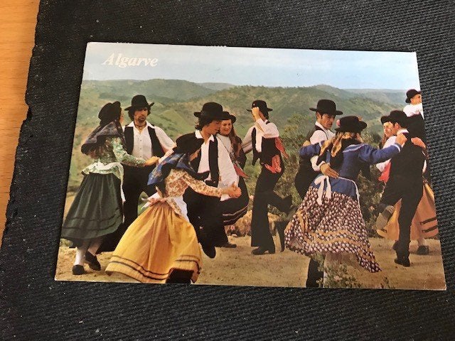 Portugese volksdansgroep, Ophalen of Verzenden, Voor 1920, Ongelopen, Sterren en Beroemdheden