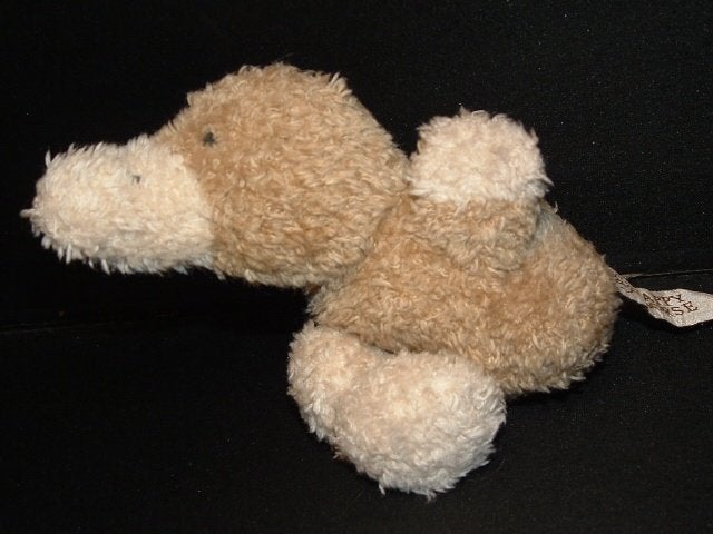 HAPPY HORSE EEND KLEINE UITVOERING GROVE BADSTOF BEIG, Ophalen of Verzenden, Nieuw, Overige typen