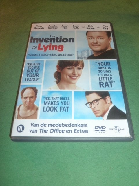 The invention of lying Ricky Gervais Matthew Robinson Dvd, Engels, Verzenden, Alle leeftijden, Nederlands