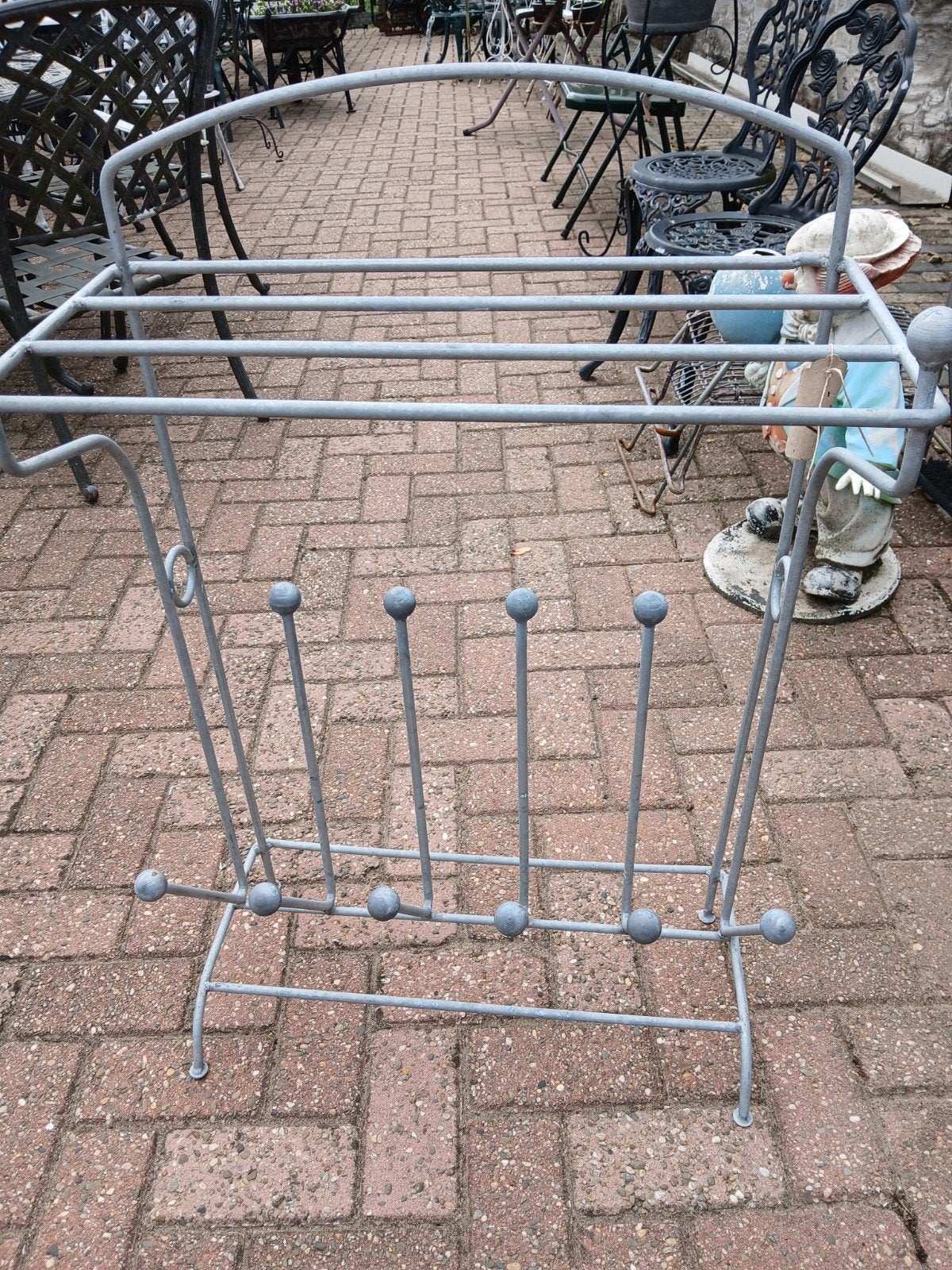 Zinken laarzenrek, Ophalen, Gebruikt