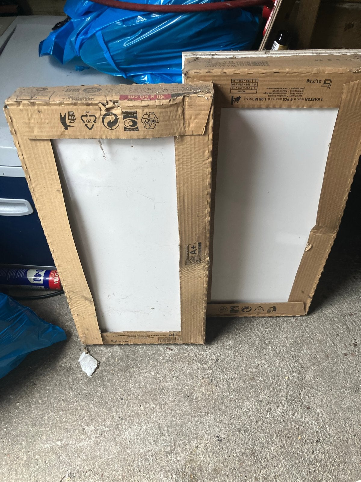 Witte wandtegels 30x60 cm, ruim 2 m2, Doe-het-zelf en Verbouw, Tegels, Ophalen, 40 tot 60 cm, Nieuw, Minder dan 5 m²
