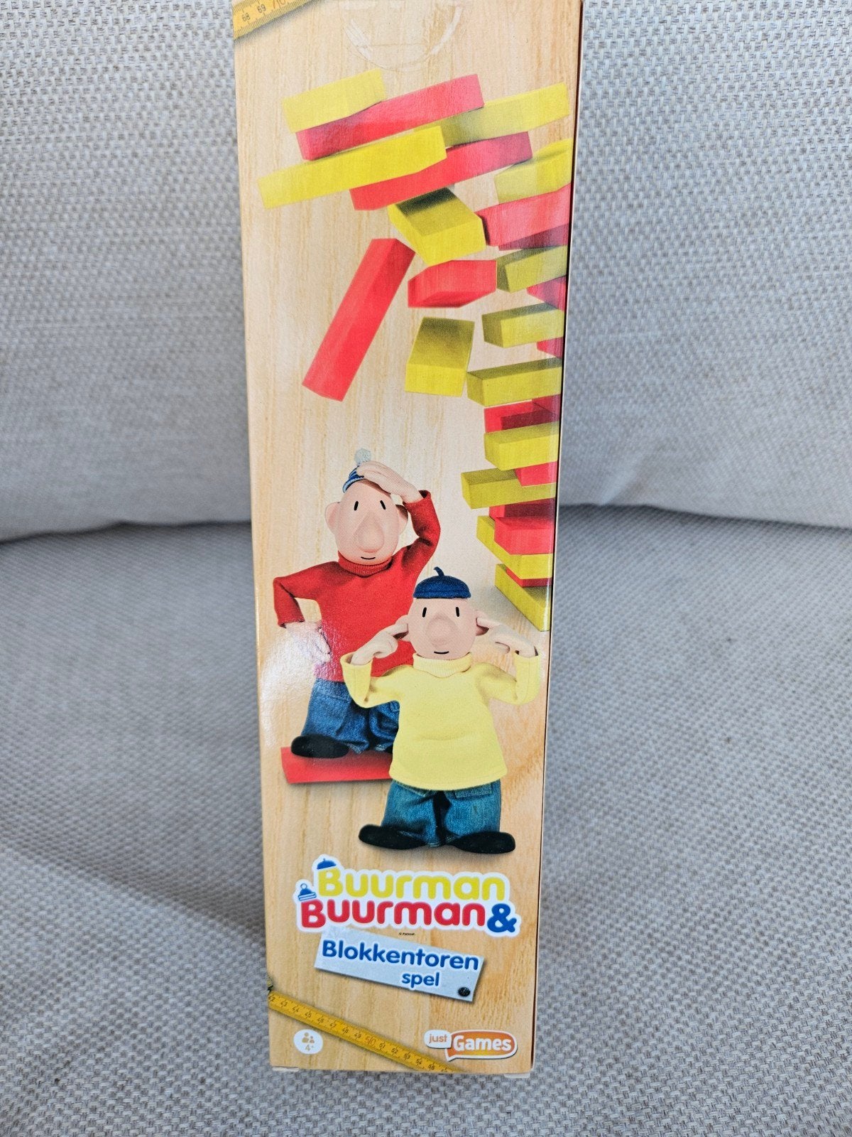 Buurman & Buurman Blokkentorenspel - Stapelplezier!, Een of twee spelers, Ophalen of Verzenden, Nieuw, Just Games