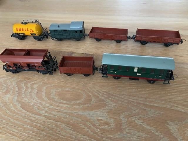 Trix Express HO wagonset, Gelijkstroom, Trix, Wagon, Ophalen of Verzenden