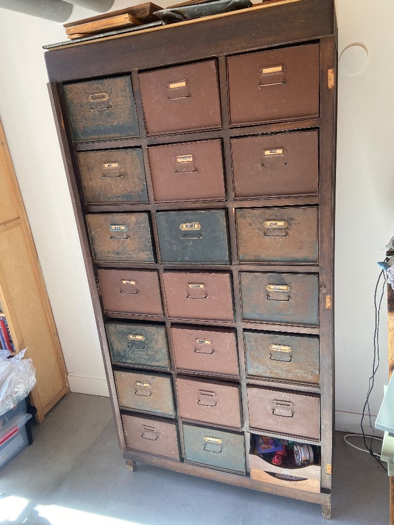 Apothekers kast, ladenkast, Ophalen of Verzenden