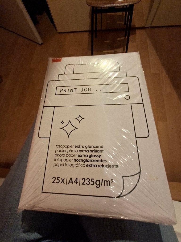 fotopapier extra glanzend 25 x A4, Audio, Tv en Foto, Ophalen of Verzenden