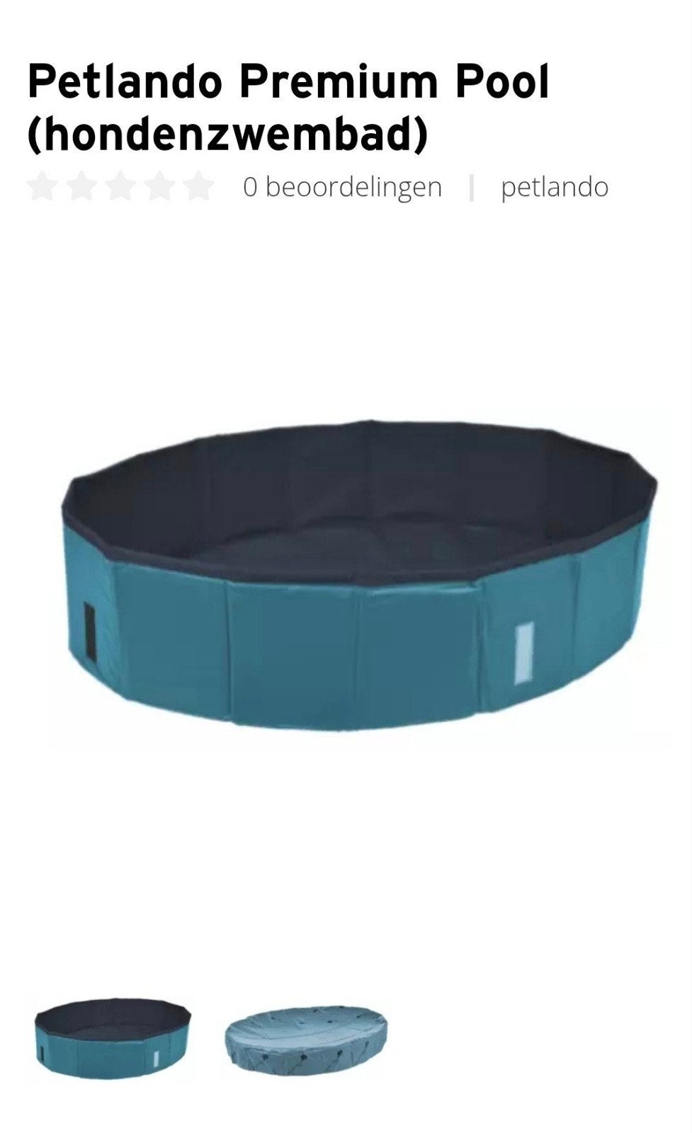 Petlando Premium Pool Honden zwembad Zwembad NIEUW 

Blauw., Ophalen of Verzenden, Nieuw