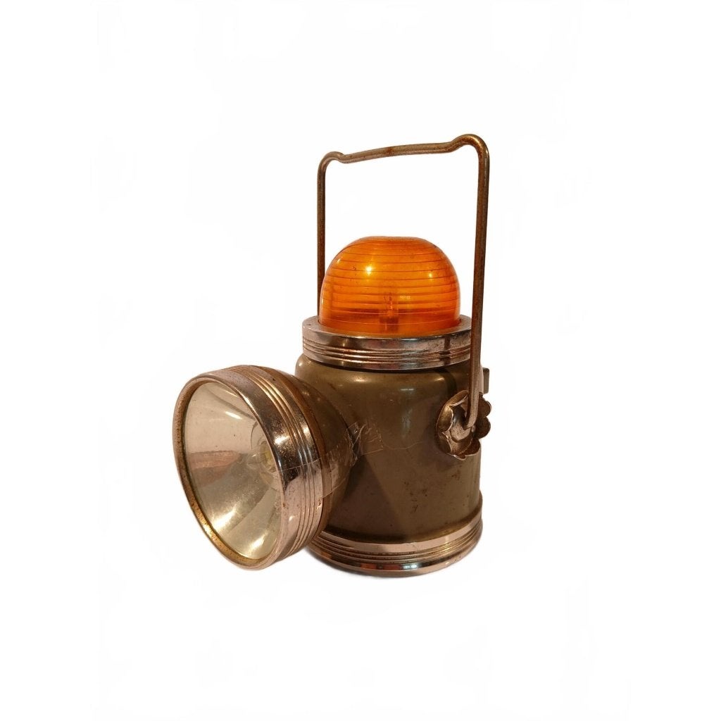 Vintage Handlamp / Noodlamp / Lantaren – Retro Eyecatcher, Ophalen of Verzenden