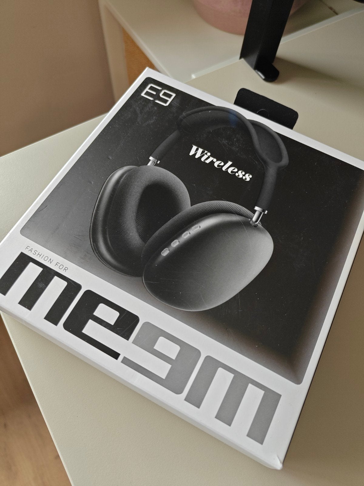 Draadloze koptelefoon E9 Wireless - Zwart, Overige merken, Nieuw, Ophalen of Verzenden, Draadloos