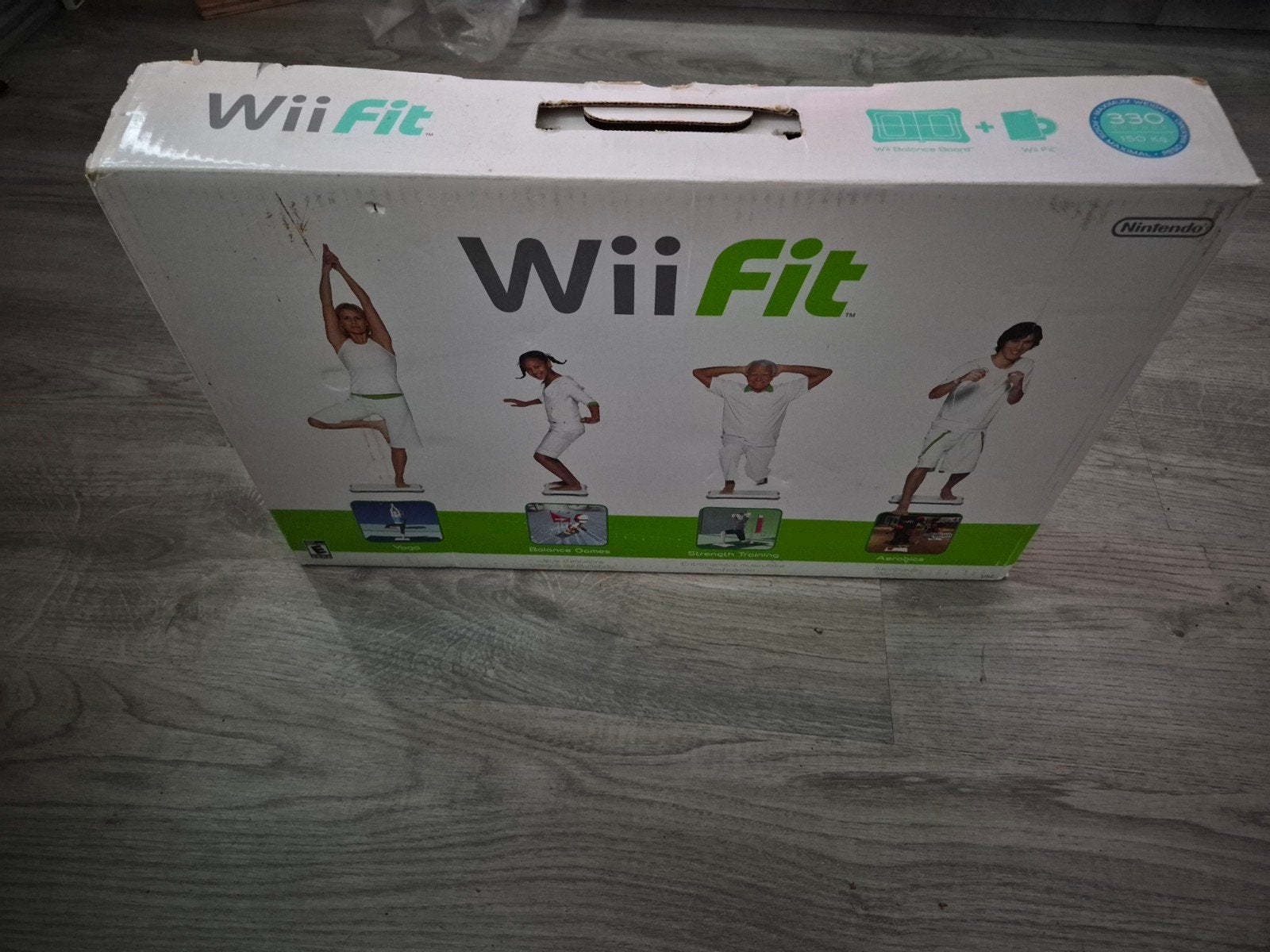 Wii Fit Balance Board met spel - Compleet in doos, Ophalen of Verzenden, Gebruikt, Zonder controller, Met games