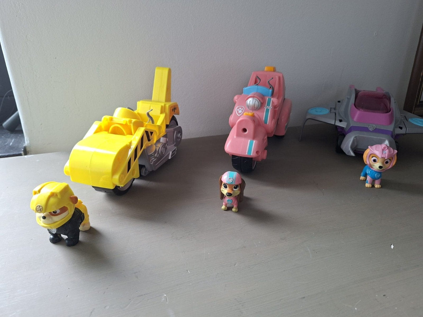 Paw Patrol Voertuigen en Figuren Set, Ophalen of Verzenden, Gebruikt