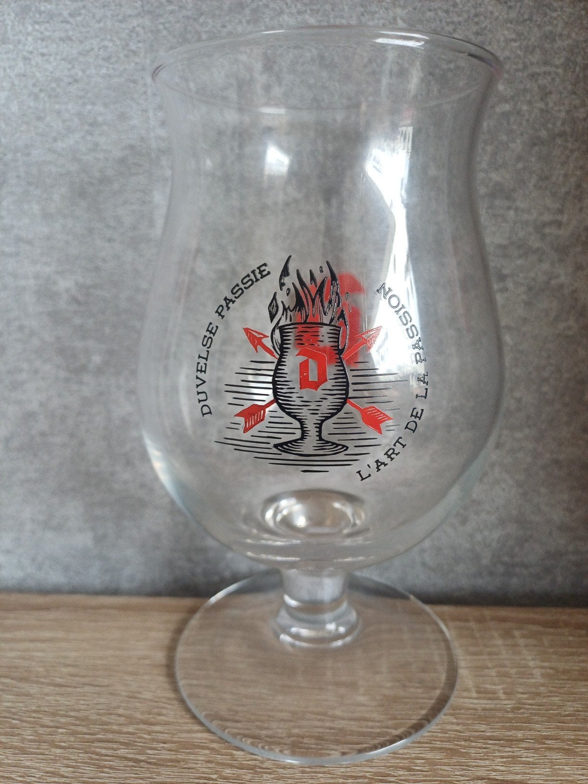 Duvel bierglas 50 cl - Duvelse Passie, Ophalen of Verzenden, Glas of Glazen, Duvel