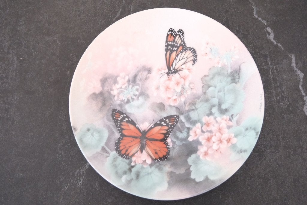 verzamelbord monarch butterflies, Ophalen
