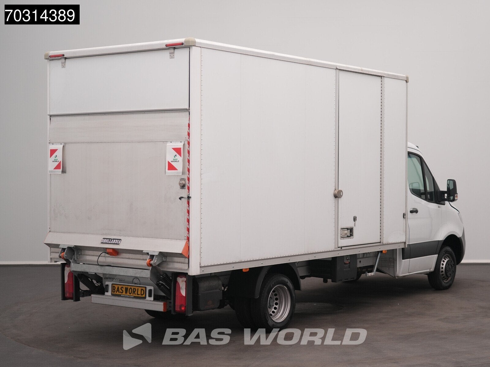 Mercedes Sprinter 415 CDI BPM Vrij! D'Hollandia Laadklep Zij, Auto's, Start-stop-systeem, Stof, Gebruikt, Euro 6