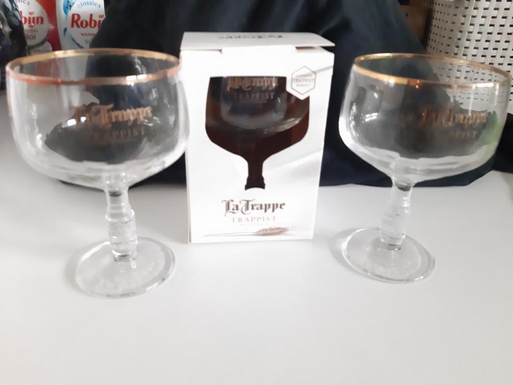 La Trappe proefglazen 15 cc, Ophalen of Verzenden, Zo goed als nieuw