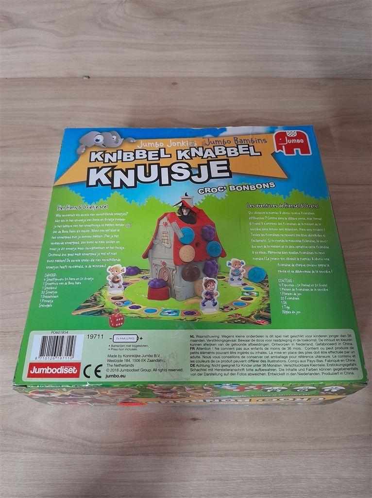Knibbel Knabbel Knuisje - het hans en grietje spel - s5037, Verzenden, Zo goed als nieuw