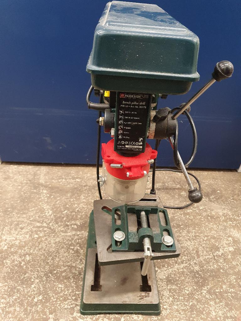 Parkside PTB-16 kolomboor, Doe-het-zelf en Verbouw, Gereedschap | Boormachines, Ophalen, Gebruikt, 400 tot 600 watt, Kolomboormachine