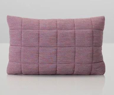 Muuto Soft Grid kussens, Ophalen of Verzenden, Zo goed als nieuw, Paars, Rechthoekig