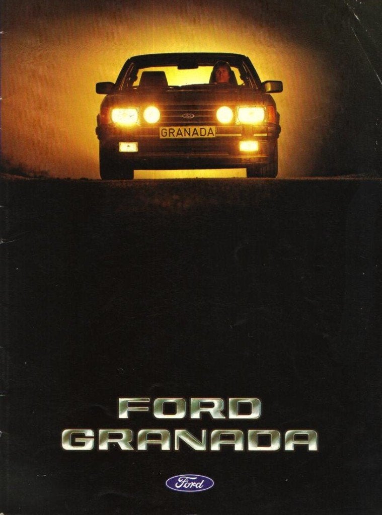 Brochure Ford Granada 1982, Ophalen of Verzenden, Gelezen, Overige merken