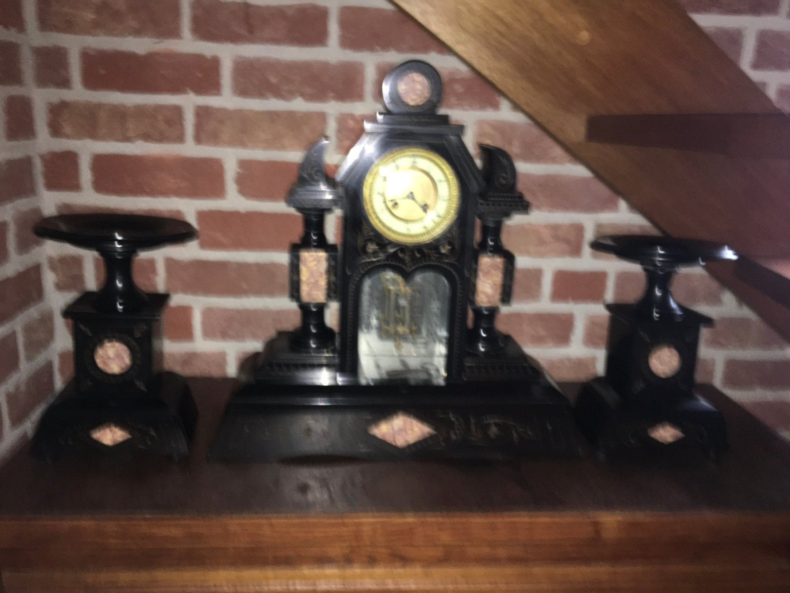 Antieke marmeren pendule !, Ophalen
