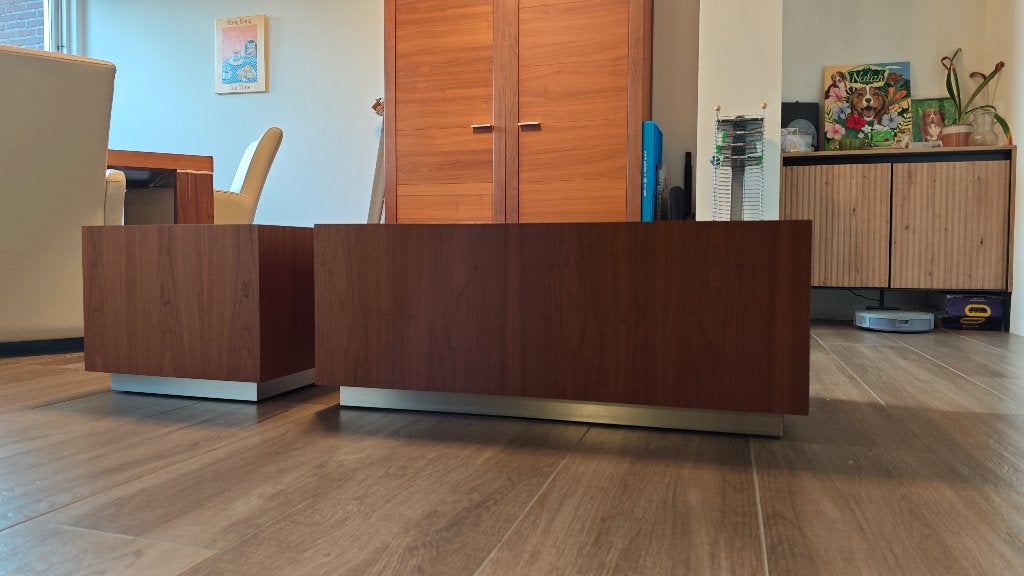 Salon tafels, Ophalen, Gebruikt, 50 tot 100 cm, Vierkant