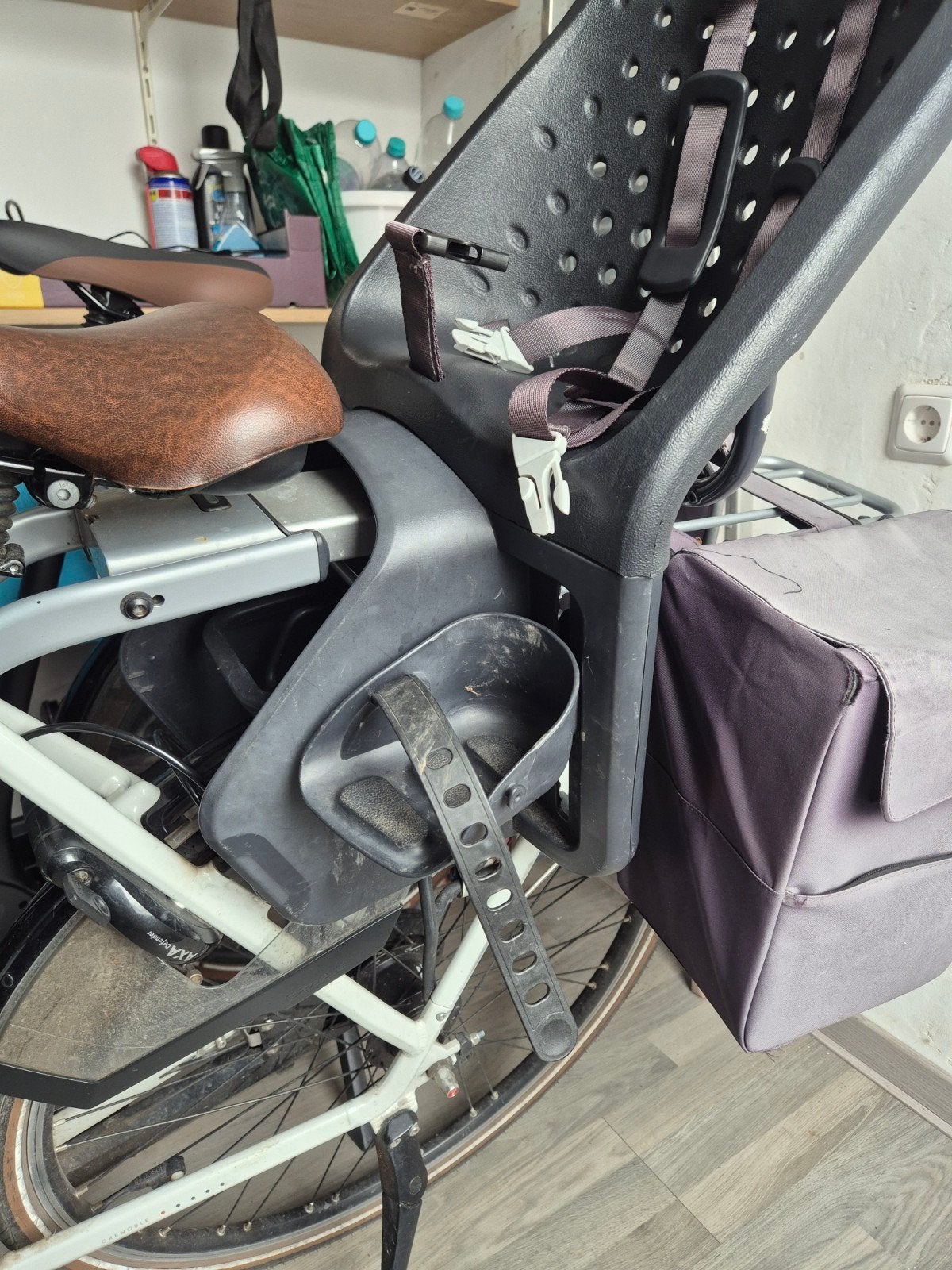 Te koop yepp fietstoel., Fietsen en Brommers, Fietsaccessoires | Fietsstoeltjes, Ophalen of Verzenden, Zo goed als nieuw