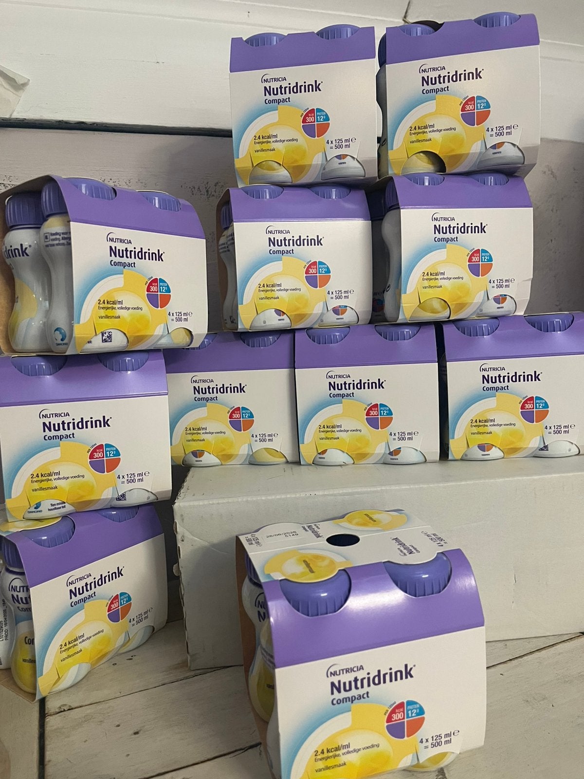 Nutridrink proteine Compact, vanille 400 stuks, Ophalen