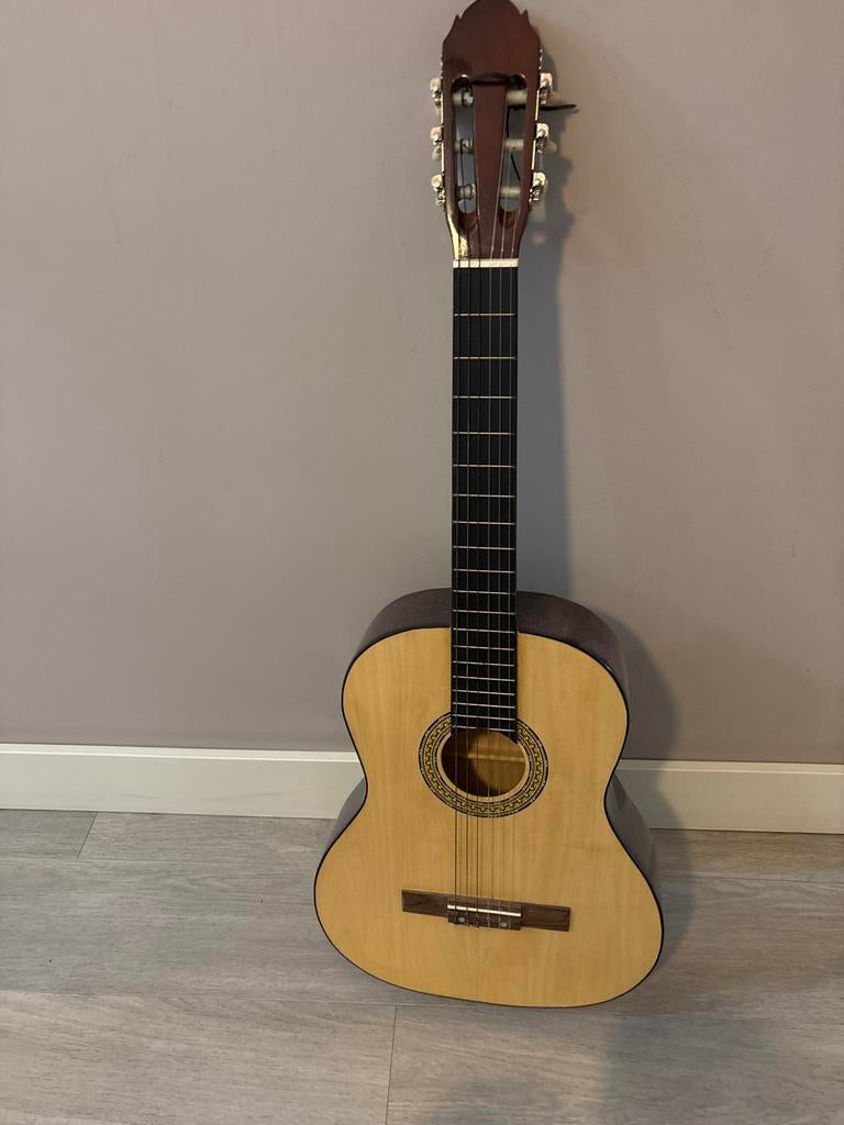 Klassieke Spaanse gitaar - Ideaal voor beginners, Ophalen of Verzenden, Zo goed als nieuw, Klassieke of Spaanse gitaar