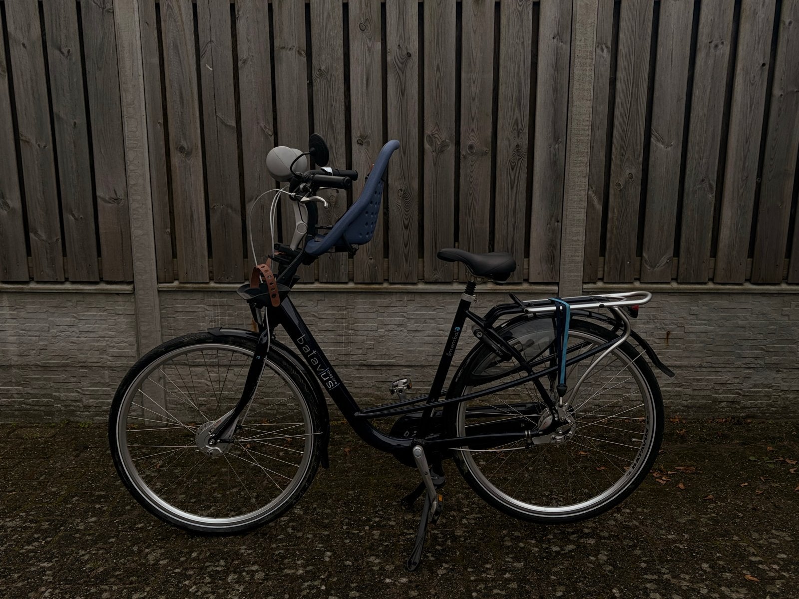 Batavus Inspire Mambo met Yepp kinderzitje - Zo goed als nie, Fietsen en Brommers, Fietsen | Dames | Damesfietsen, Ophalen, 47 tot 50 cm