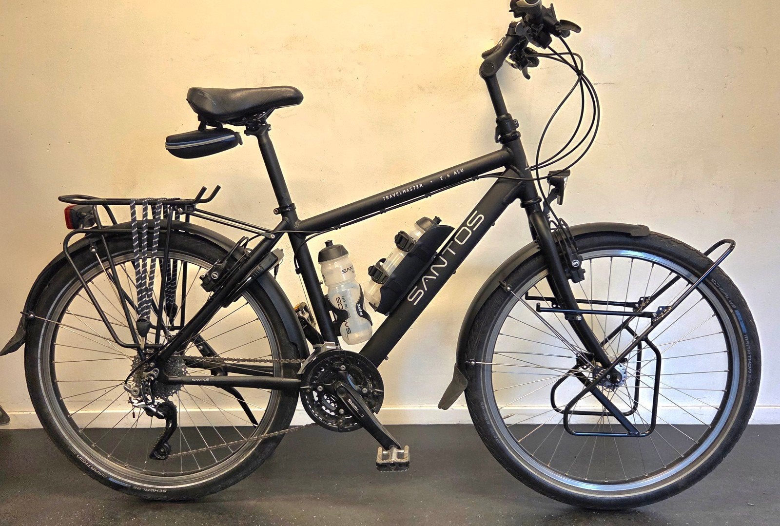 Als nieuwe SANTOS Travelmaster 2.6 trekking topfiets, Overige merken, Velgrem, 47 tot 50 cm, Ophalen of Verzenden