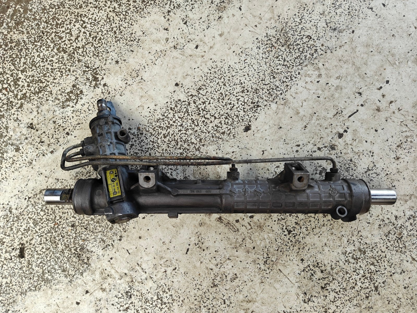 bmw E46 stuurhuis yellowtag, Ophalen of Verzenden, Gebruikt, BMW