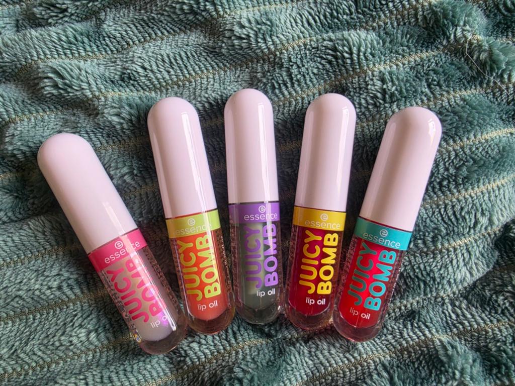 Juicy bomb lip oil set nr 1 - nieuw, Nieuw, Ophalen of Verzenden, Make-up, Overige kleuren