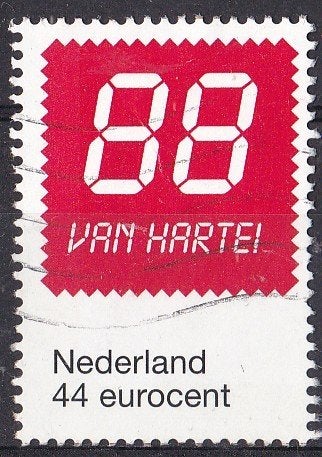 Verjaardagszegels – Van Harte - gebruikt – NVPH 2670e, Ophalen of Verzenden, Na 1940, Gestempeld