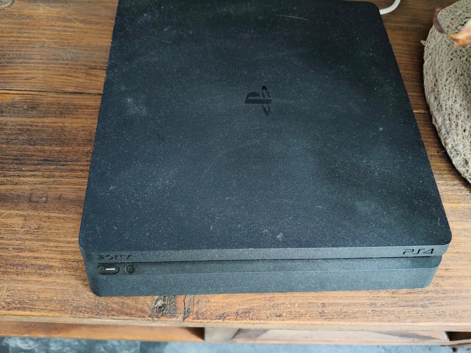 PS4 Slim in nette staat met niet-originele controller, Ophalen of Verzenden, Met 1 controller, Slim, 500 GB