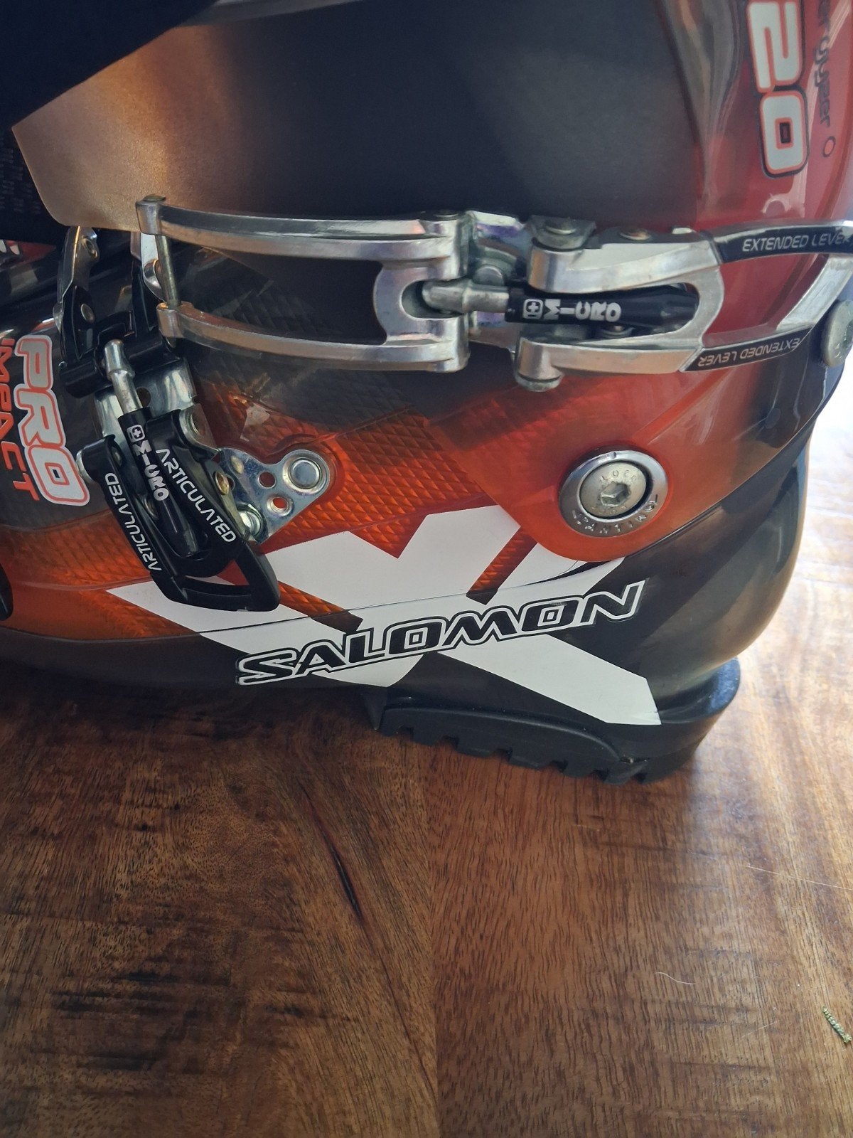 Salomon Impact 10 CS Skischoenen, Sport en Fitness, Ophalen of Verzenden, Gebruikt, Overige typen, Overige merken
