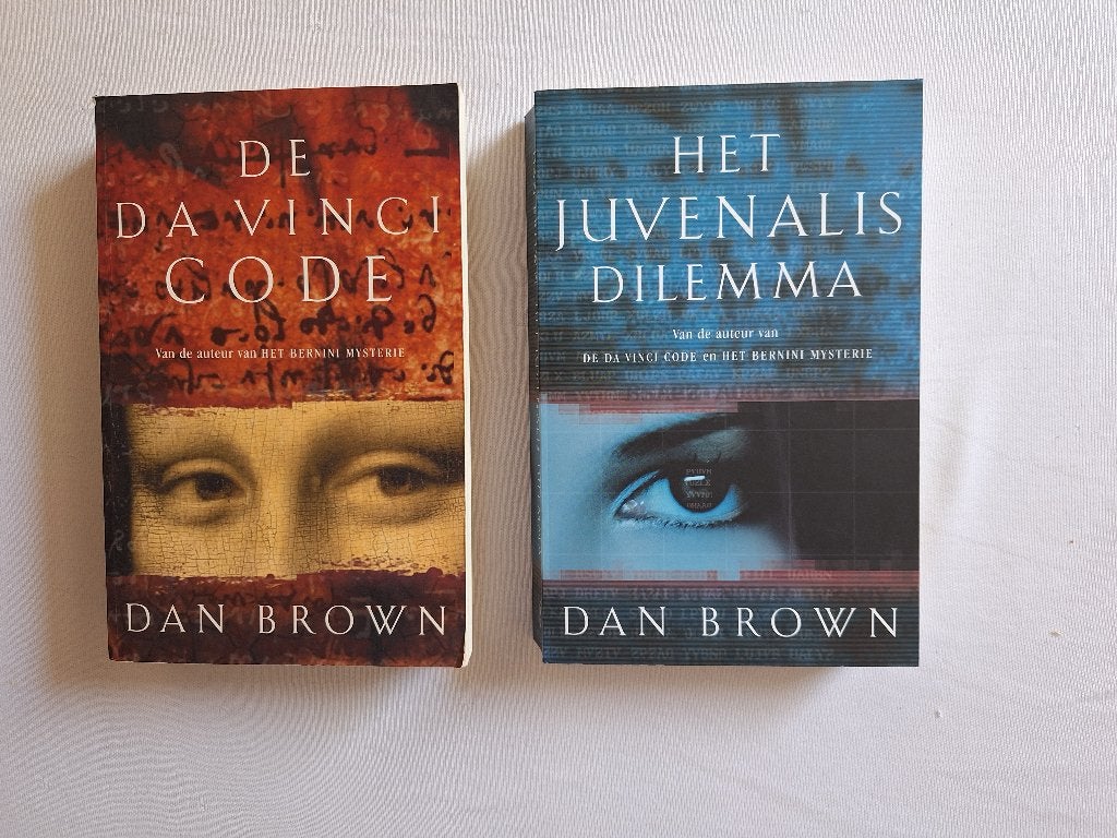 Leesboek Dan Brown Davinci code en het Juvebalis dilemma, Ophalen of Verzenden, Gelezen