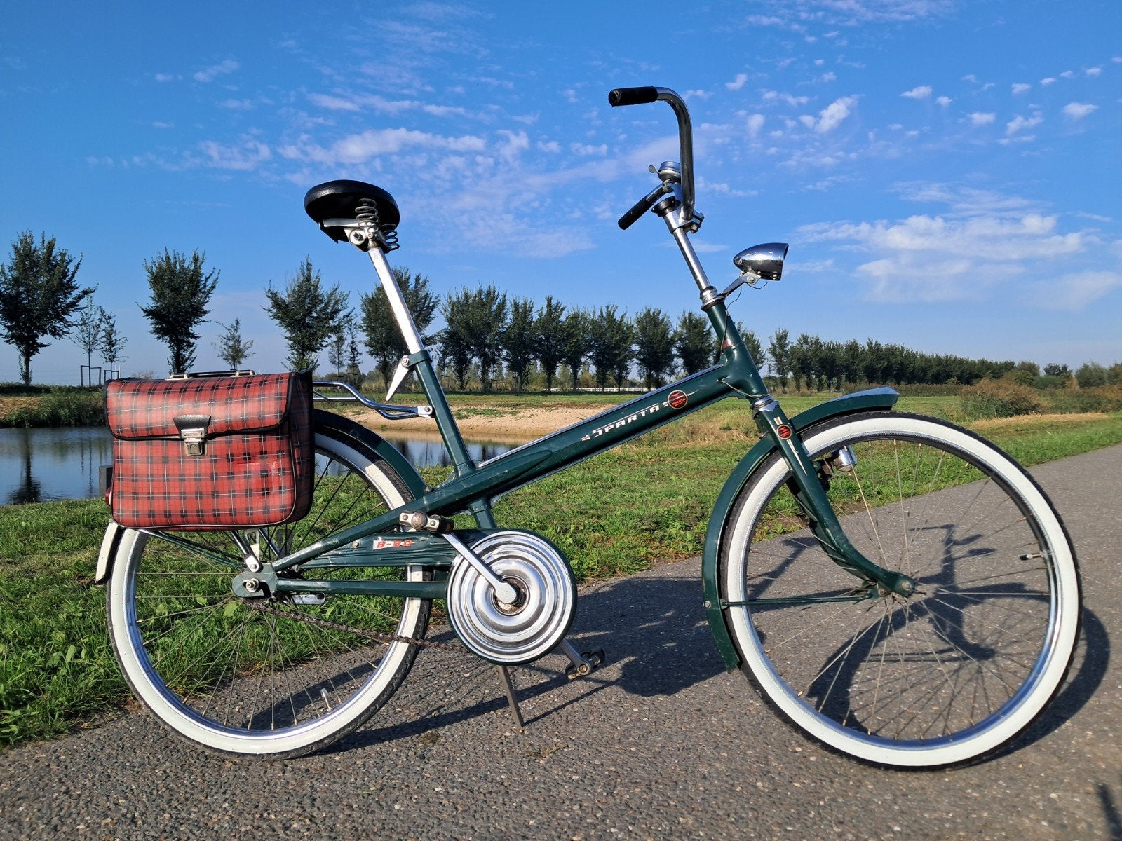 1970 - Sparta 8-80 1e serie. Vintage retro 22 inch unisex, Fietsen en Brommers, Ophalen, Terugtraprem, Sparta, Jaren '60 of nieuwer