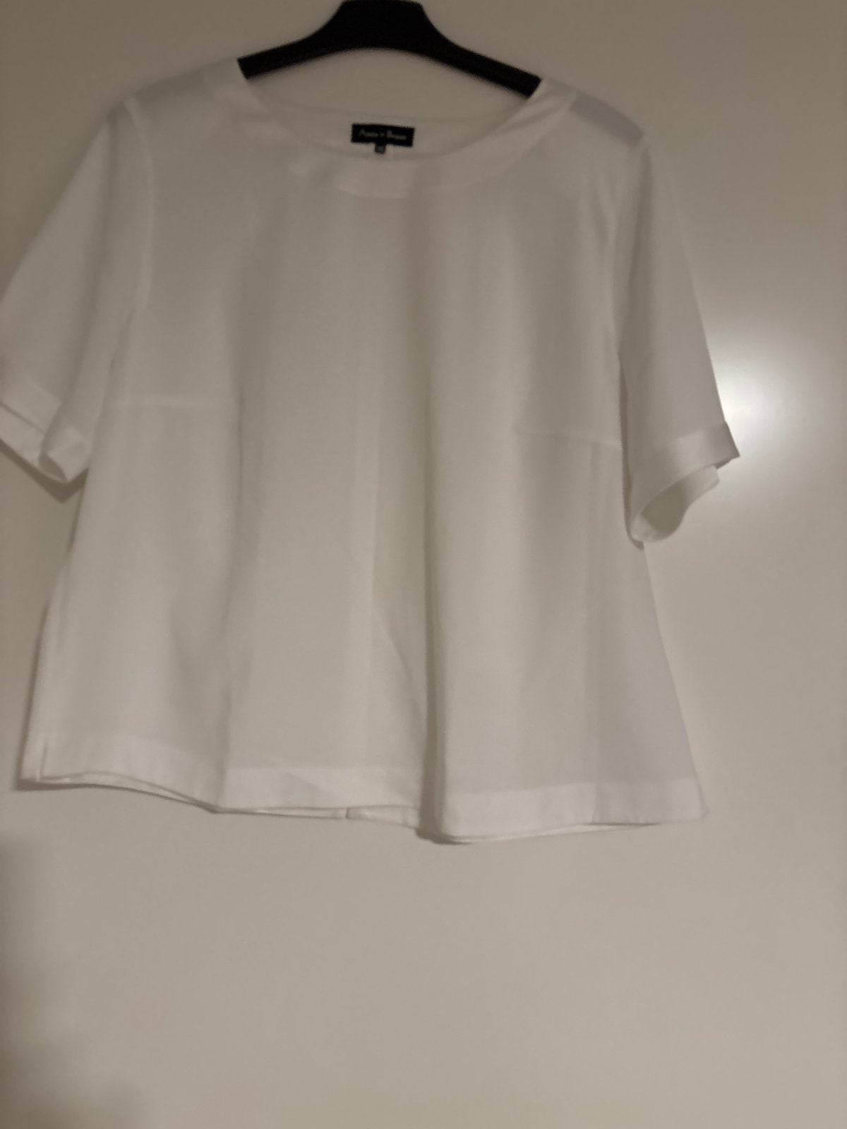 Anna v. Braun Witte Blouse Maat 46, Kleding | Dames, Wit, Maat 46/48 (XL) of groter, Ophalen of Verzenden, Zo goed als nieuw