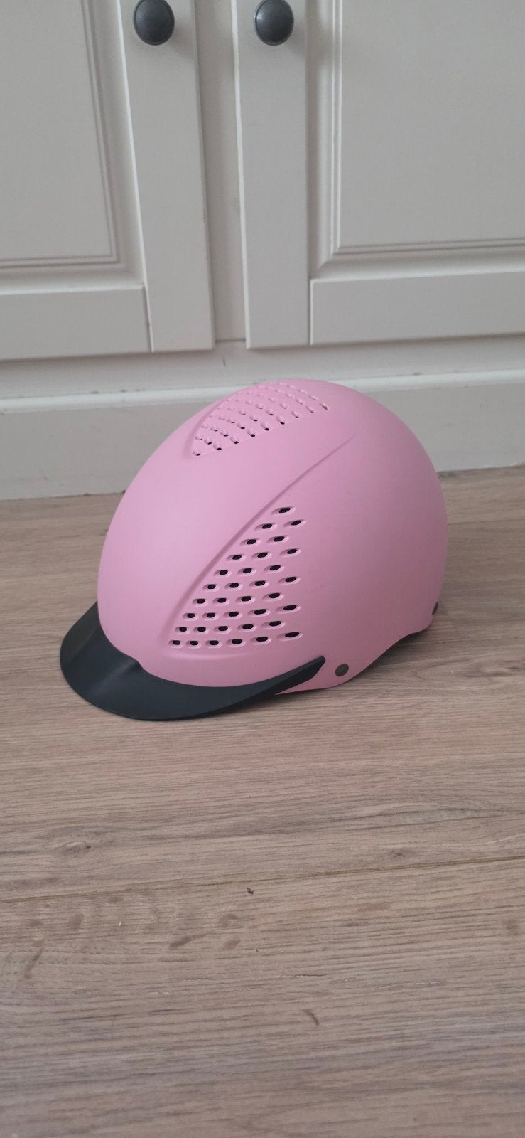 Roze verstelbare paardrijcap, Dieren en Toebehoren, Paardrijkleding, Ophalen