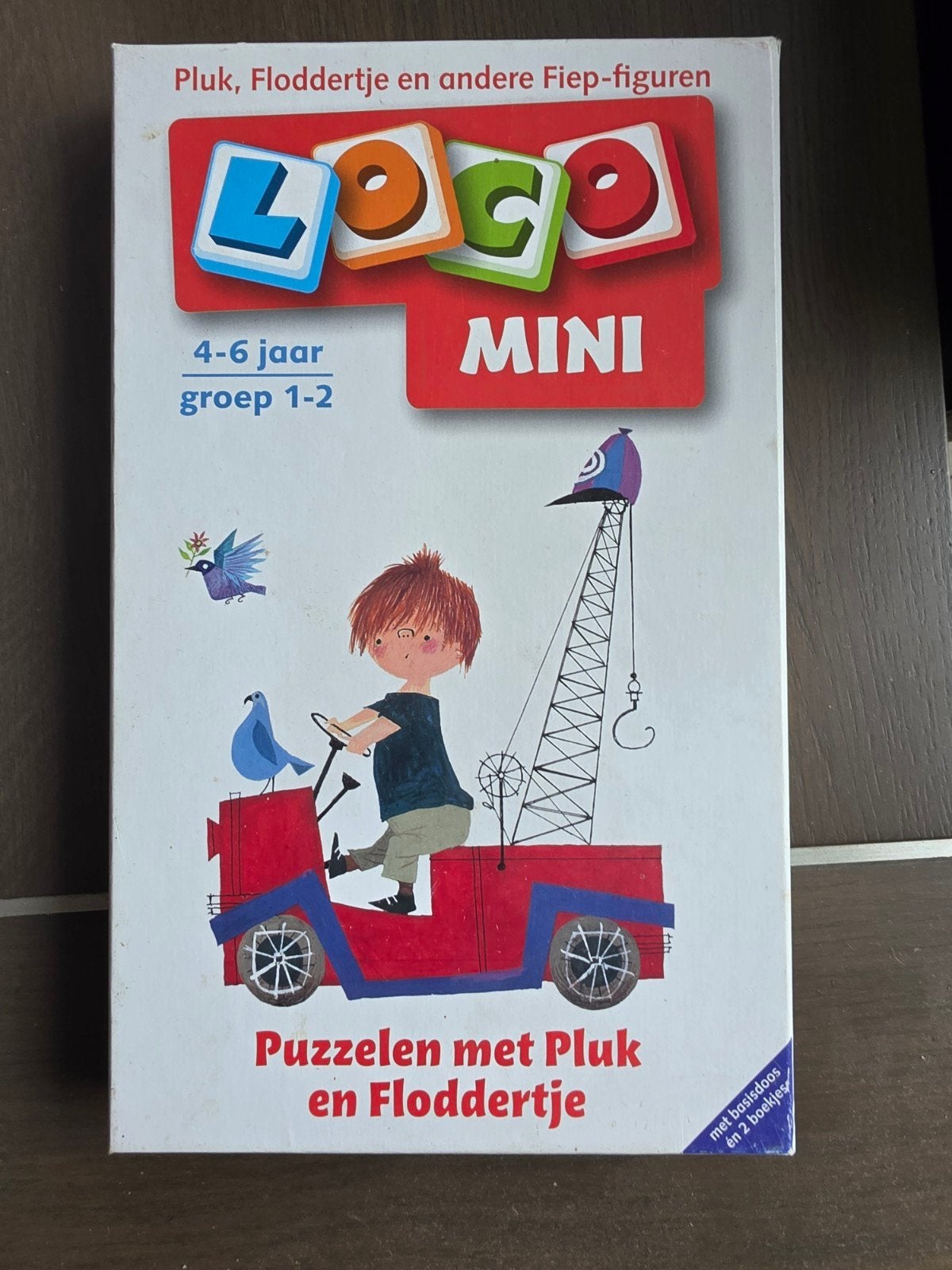 Loco Mini Puzzelen met Pluk en Floddertje (4-6 jaar), Kinderen en Baby's, Speelgoed | Educatief en Creatief, Ophalen, Gebruikt