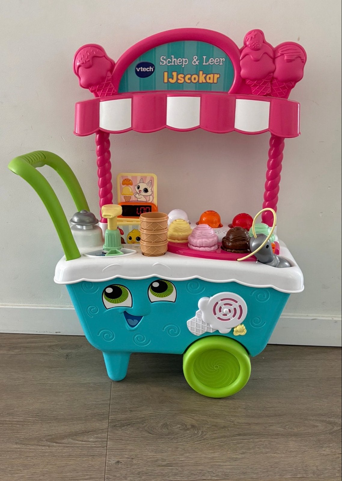 VTech Schep & Leer IJscokar - Interactief Speelgoed, Ophalen, Zo goed als nieuw, Jongen of Meisje